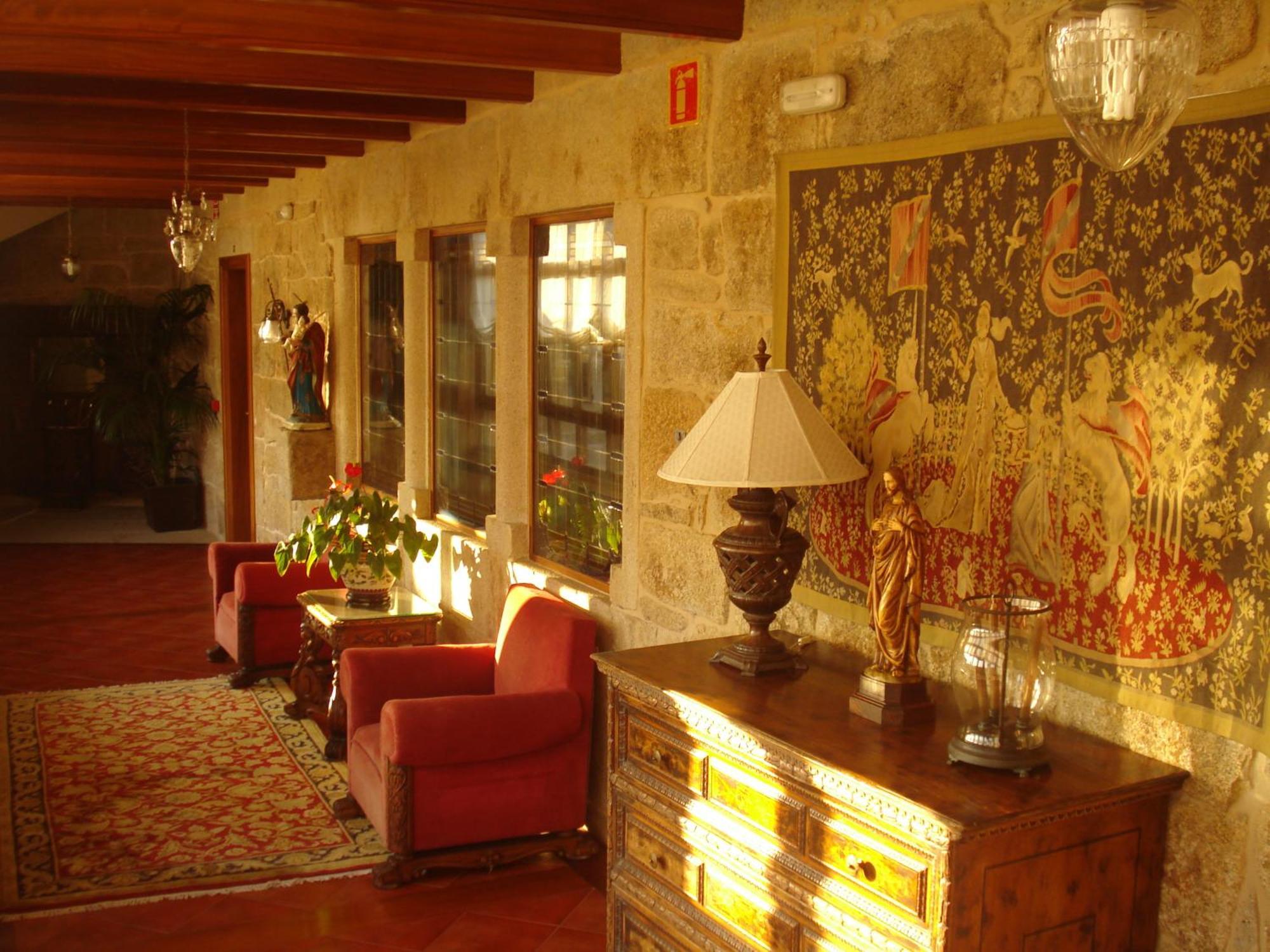 Bed and Breakfast Pazo A Capitana Cambados Exterior foto